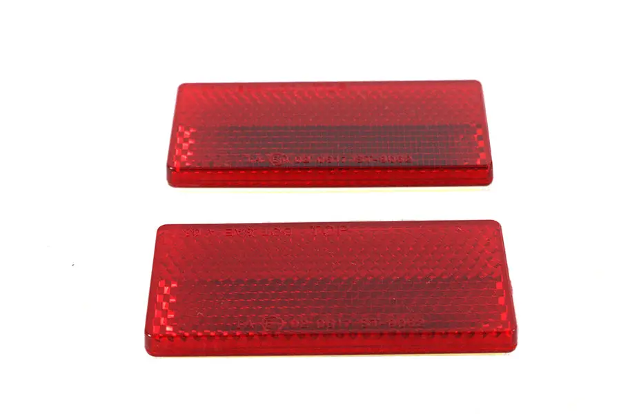 Rear Red Reflector Set - V-Twin Mfg. 1