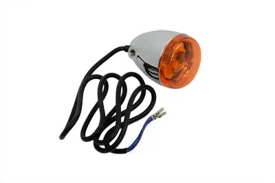 Chrome Turn Signal Assembly Front Right Or Left - V-Twin Mfg. 1