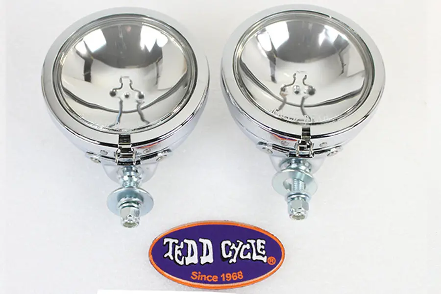 Chrome Spotlamp Assembly Set - V-Twin Mfg. 1