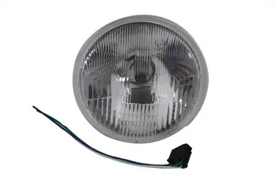 7 Inch Headlamp Unit Replacement Flat Type - V-Twin Mfg. 1