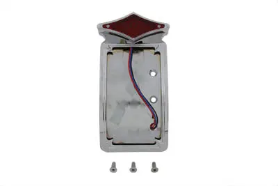 Tail Lamp And License Plate Set Diamond Style - V-Twin Mfg. 1