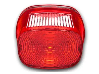Tail Lamp Lens Stock Style Red - V-Twin Mfg. 1