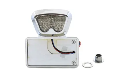 Chrome Horizontal Noid Style Tail Lamp Kit - V-Twin Mfg. 1