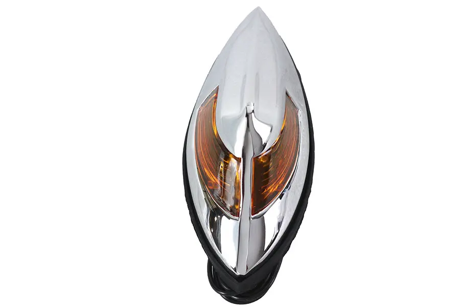 Front Fender Lamp Chrome - V-Twin Mfg. 1