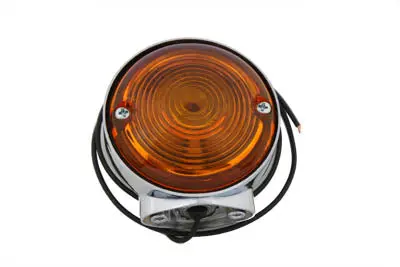 Chrome Turn Signal Front And Rear Single - V-Twin Mfg. 1