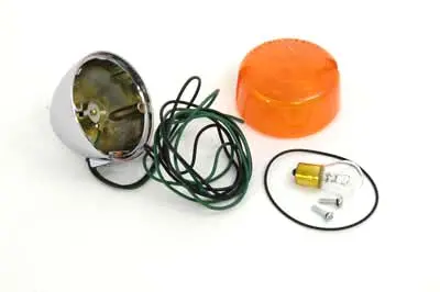 Rear Turn Signal Right Or Left Assembly Chrome - V-Twin Mfg. 1