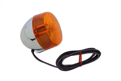 Chrome Turn Signal Assembly Rear Right Or Left - V-Twin Mfg. 1