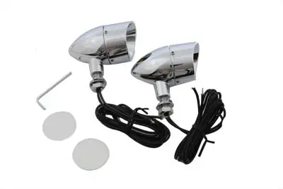 Bullet Smooth Type Marker Lamp Set - V-Twin Mfg. 1