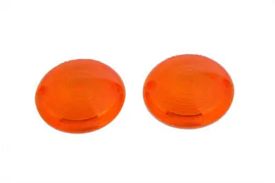 Turn Signal Amber Stock Style Lens Set - V-Twin Mfg. 1