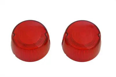 Turn Signal Lens Set Red - V-Twin Mfg. 1