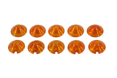 Bullet Style Marker Lamp Amber Lens - V-Twin Mfg. 1