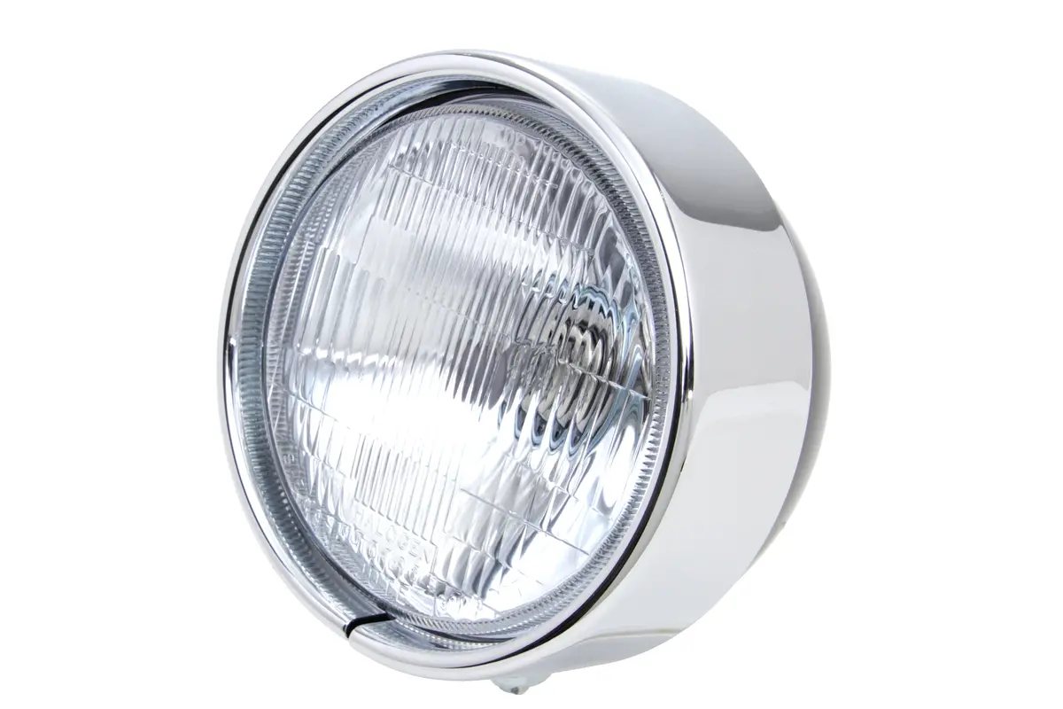 5-3/4 Inch Headlamp Chrome Frenched Trim Ring - V-Twin Mfg. 1