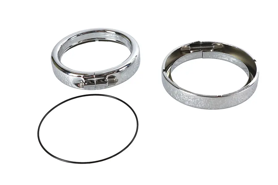 Frenched Turn Signal Trim Ring Kit - V-Twin Mfg. 1