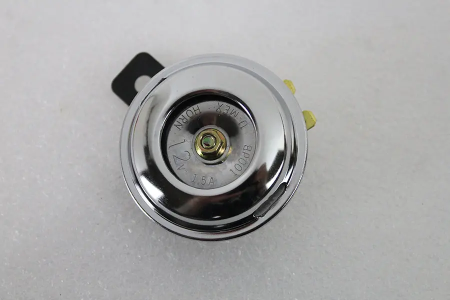 Smooth Style 12 Volt Mini Horn Chrome - V-Twin Mfg. 1