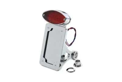 Chrome Vertical Tail Lamp Assembly - V-Twin Mfg. 1