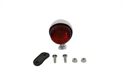 Mini Round 12 Volt Brake And Tail Lamp - V-Twin Mfg. 1