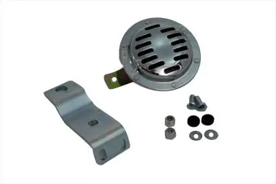 Left Side 6 Volt Chrome Horn Kit - V-Twin Mfg. 1