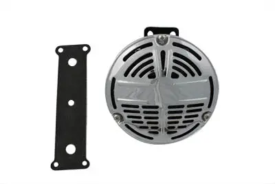 6 Volt Horn With Bracket - V-Twin Mfg. 1