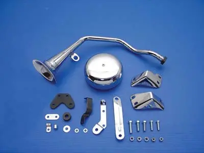 Trumpet Style 12 Volt Horn Kit - V-Twin Mfg. 1