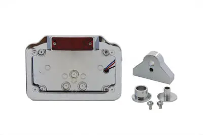 Chrome Plain Style Tail Lamp Assembly - V-Twin Mfg. 1