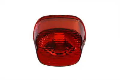 Tail Lamp Lens Laydown Style Red - V-Twin Mfg. 1