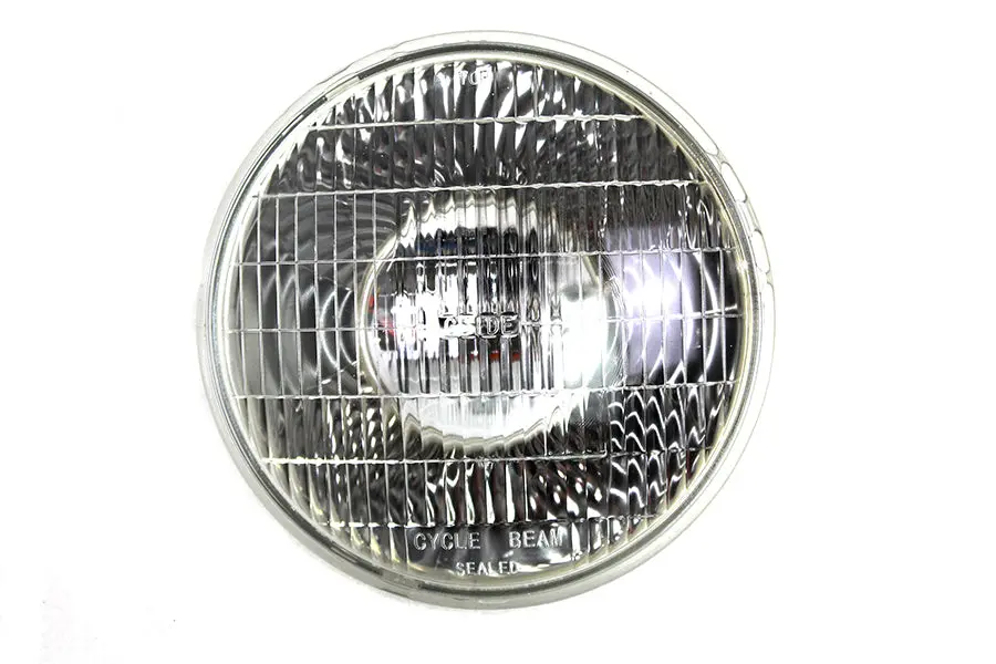 7 Inch Replica Cycle Beam 12 Volt Bulb - V-Twin Mfg. 1