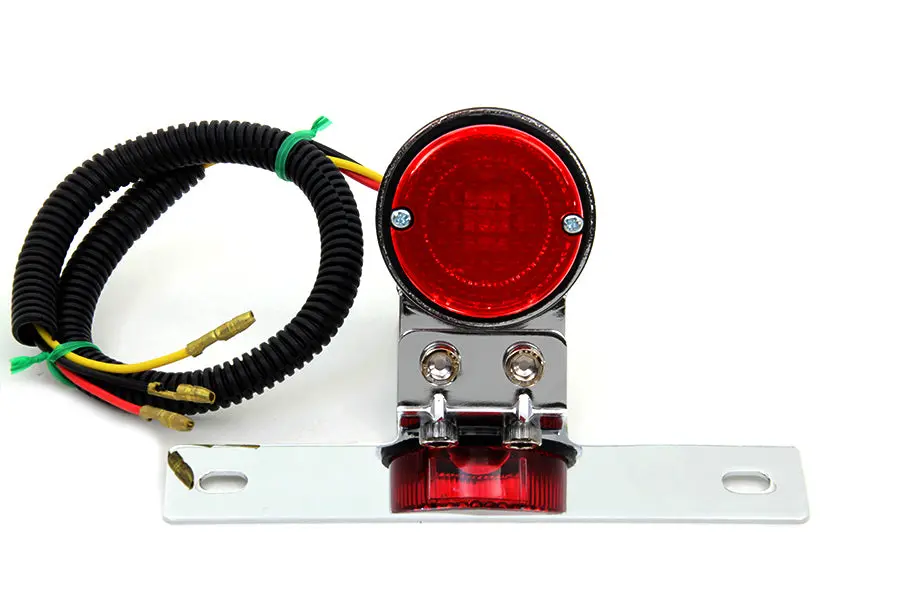 1 Inch Round Tail Lamp - V-Twin Mfg. 1