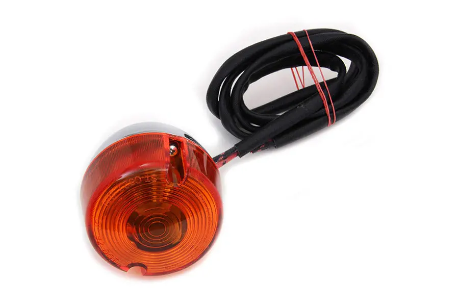 Dual Filament Turn Signal Chrome - V-Twin Mfg. 1