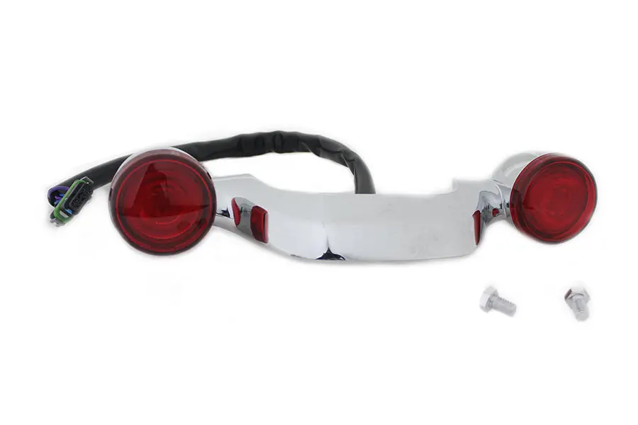 Chrome Fltrx Rear Turn Signal Bar Kit - V-Twin Mfg. 1