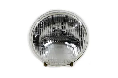 5-3/4 Inch 6 Volt Beck Sealed Beam Headlamp Bulb - V-Twin Mfg. 1