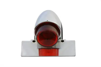 Chrome Sparto Tail Lamp With Bulb - V-Twin Mfg. 1