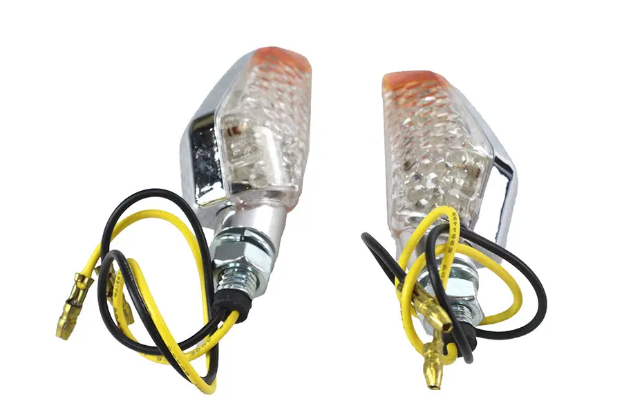 Evil Eye Marker Lamp Set With Clear Lens - V-Twin Mfg. 1