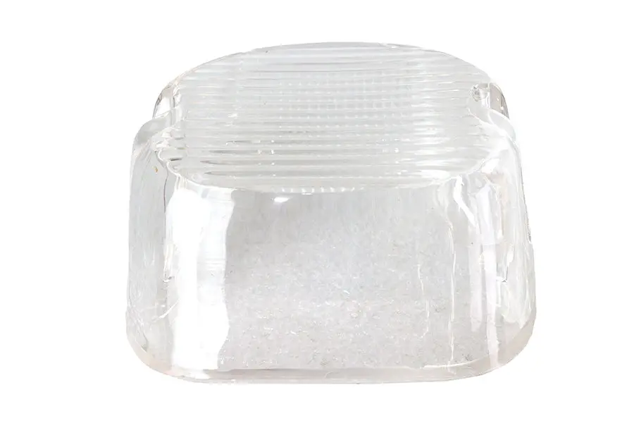 Tail Lamp Lens Laydown Horizontal Slim Style Clear - V-Twin Mfg. 1