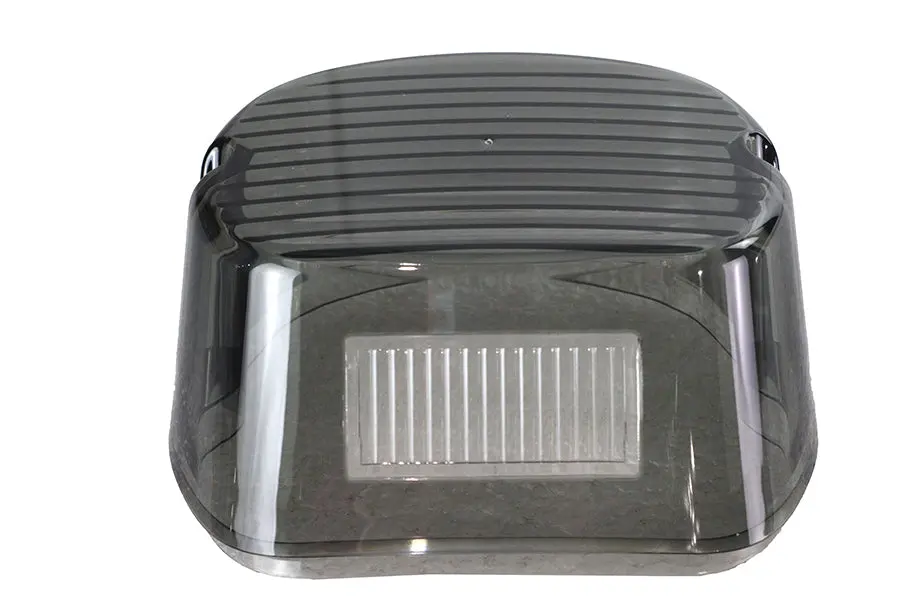 Tail Lamp Lens Laydown Horizontal Slim Style Smoke - V-Twin Mfg. 1