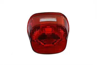 Tail Lamp Lens Laydown Style Red - V-Twin Mfg. 1