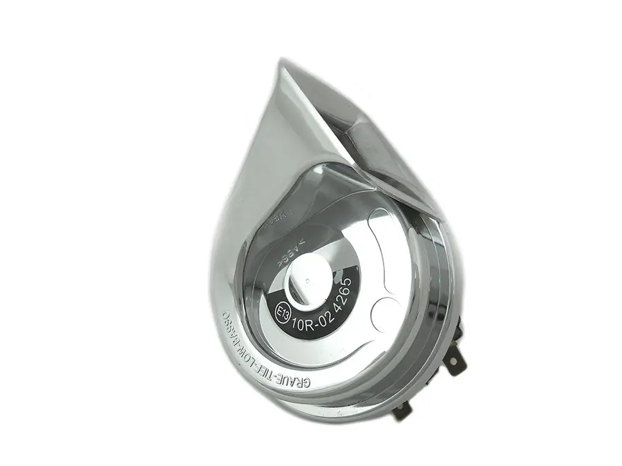Chrome Cow Bell Horn - V-Twin Mfg. 1