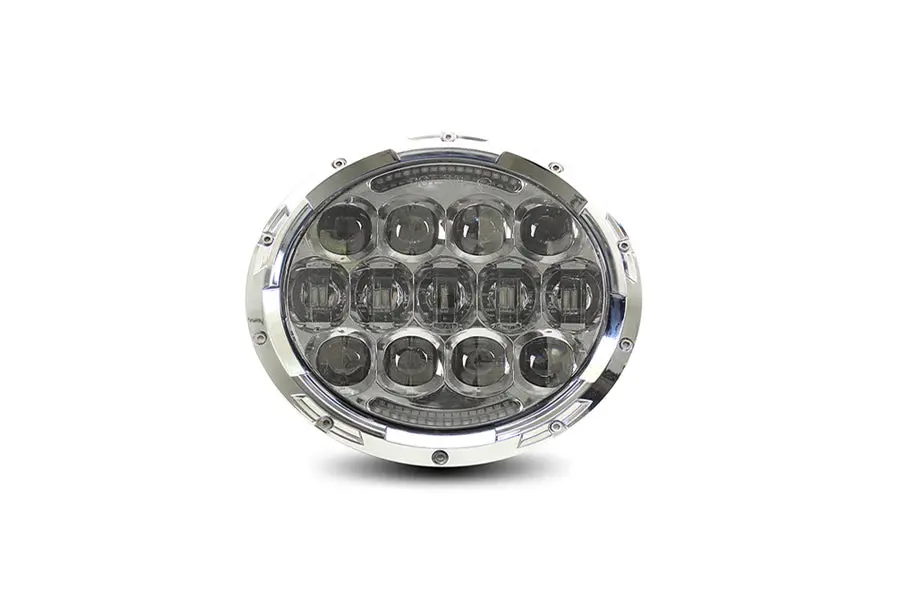 Cyron Urban 7 Inch Led Headlamp Unit Chrome - V-Twin Mfg. 1