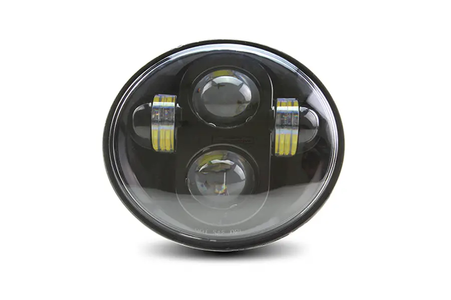 Cyron Urban 5-3/4 Inch Led Headlamp Unit Black - V-Twin Mfg. 1