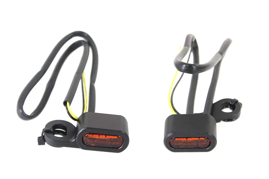 Black Led Turn Signal Set - V-Twin Mfg. 1