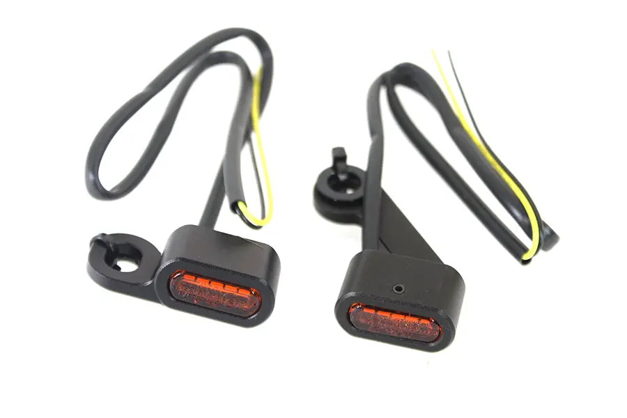 Black Led Turn Signal Set - V-Twin Mfg. 1