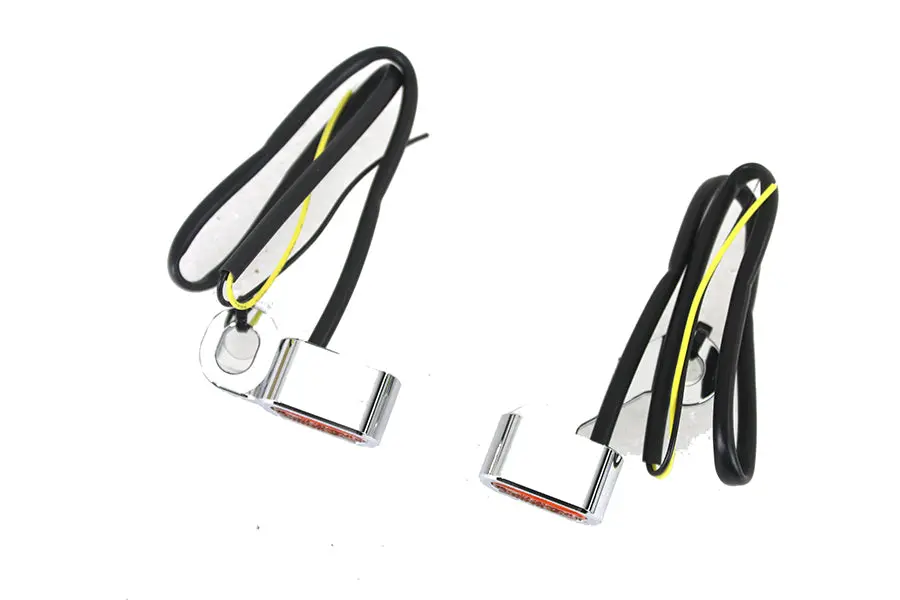 Chrome Led Turn Signal Set - V-Twin Mfg. 1