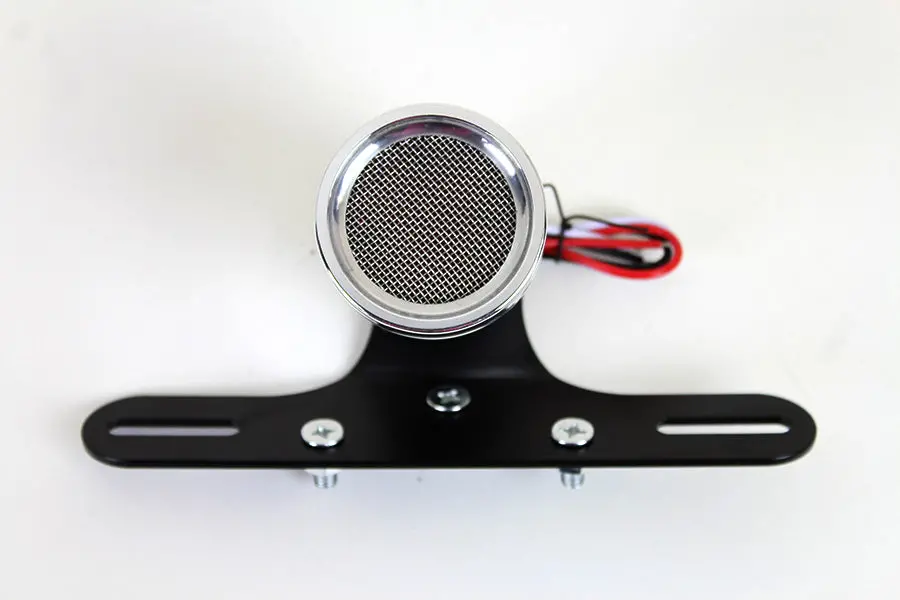 Led Search Light Tail Lamp Assembly Chrome - V-Twin Mfg. 1