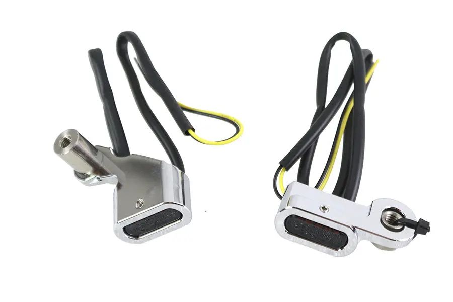 Chrome Led Turn Signal Set - V-Twin Mfg. 1