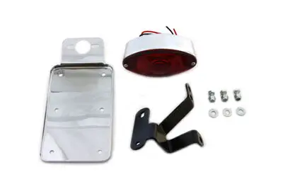 Side Mount Tail Lamp Kit Cateye Style - V-Twin Mfg. 1