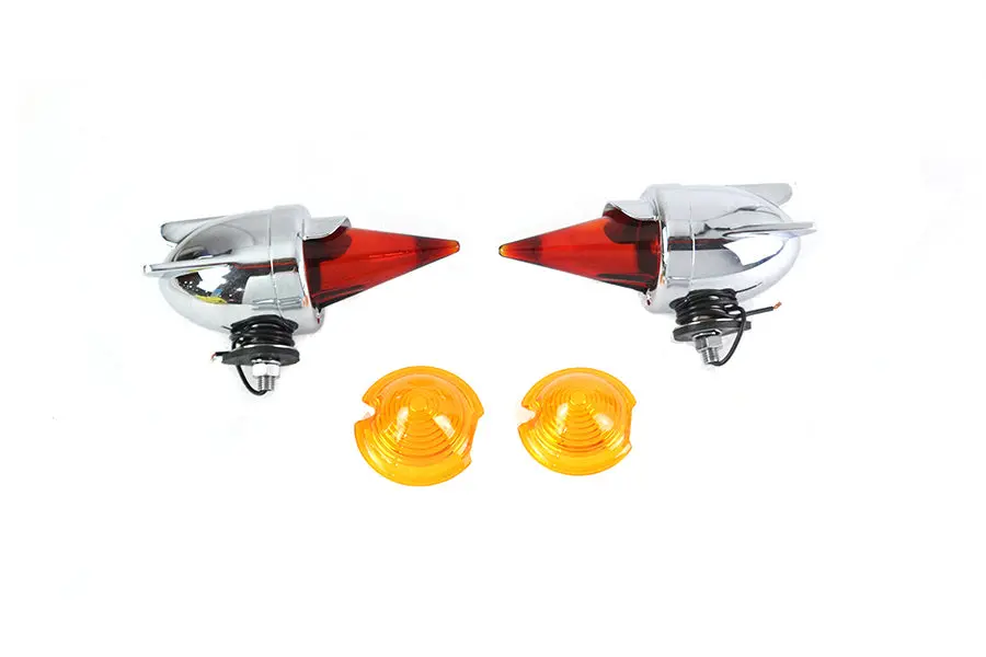 Zeppelin Torpedo Bullet Lamp Set - V-Twin Mfg. 1