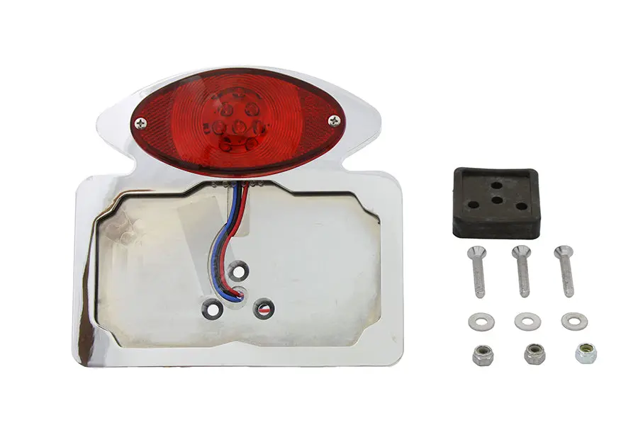 Oval Style Tail Lamp Assembly Led - V-Twin Mfg. 1