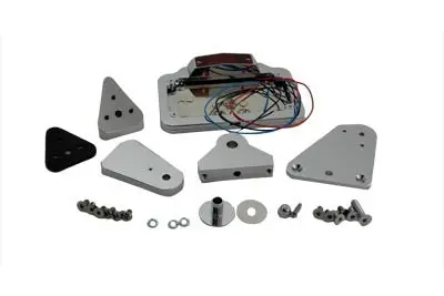 Side Mount Tail Lamp Plate Set - V-Twin Mfg. 1