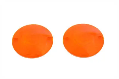 Turn Signal Lens Set Amber - V-Twin Mfg. 1
