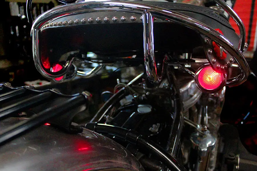 Replica Red Bullet Marker Lamp Set - V-Twin Mfg. 1