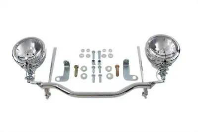 Chrome Spotlamp Kit - V-Twin Mfg. 1